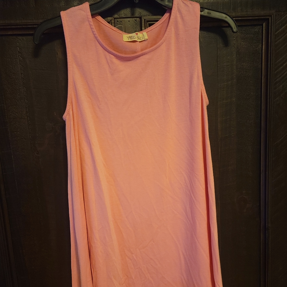 Pink southern fried chick's dress